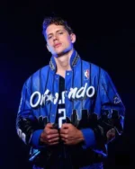 Orlando Magic x Jeff Hamilton NBA Blue Varsity Jacket