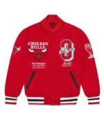 Ovo X Nba Bulls Varsity Jacket