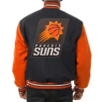 Phoenix Suns Domestic Two-Tone Varsity Wool Jackets