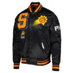 Phoenix Suns Mash Up Capsule Satin Black Jacket