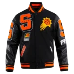 Phoenix Suns Mash Up Logo Varsity Wool Jacket