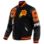 Phoenix Suns Mash Up Logo Varsity Wool Jackets