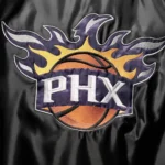 Phoenix Suns Remix Purple Orange and White Jacket