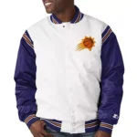 Phoenix Suns White Purple Renegade Jackets