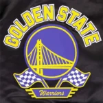 Rally Drive Golden State 2024 Warriors Full Snap Satin Jackets