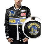 Rally Drive Golden State 2024 Warriors Satin Jacket