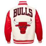 Retro Classic Chicago Bulls Wool Varsity Jackets