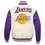 Retro Classic Los Angeles Lakers Varsity Jackets