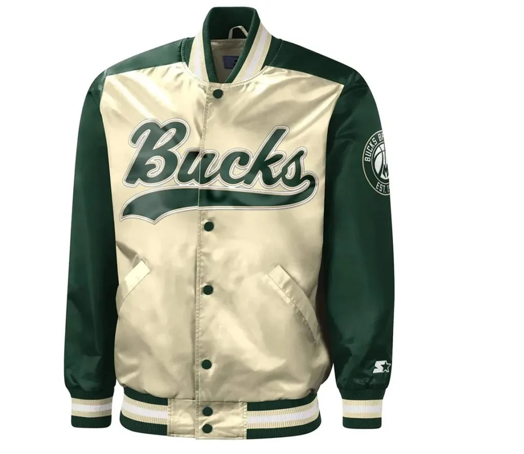 The Tradition II Milwaukee Bucks Satin Jacket