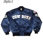 1990’s Dallas Cowboys Satin Navy Jacket