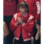 2024 Super Bowl Taylor Swift Kansas City Chiefs Red Full-Zip Jacket