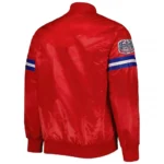 25th Anniversary NY Giants Red Satin Jackets