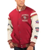 5x Super Bowl San Francisco 49ers Championship Jackets