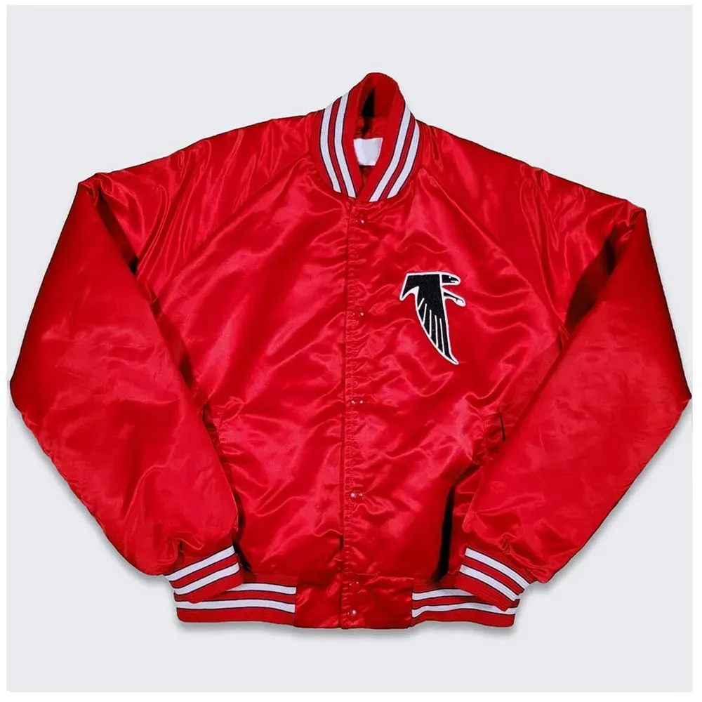 80’s Atlanta Falcons Bomber Satin Jacket