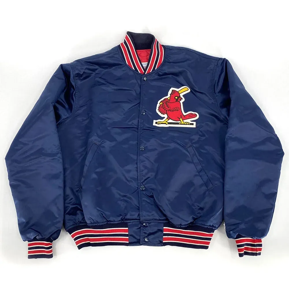 90’s St Louis Cardinals Blue Jacket