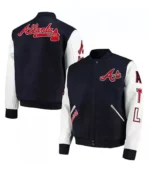 ATL Atlanta Braves Varsity Letterman Jacket