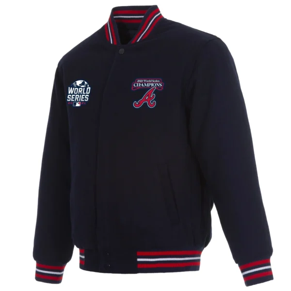 Atlanta Braves 2021 World Series Champions Full-Snap Jackets