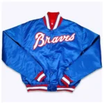 Atlanta Braves 80’s Bomber Satin Jacket