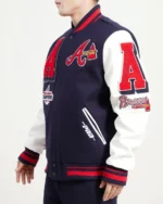 Atlanta Braves Mash Up Logo Jacket