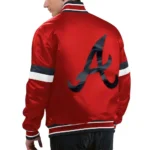 Atlanta Braves Red Home Game Varsity Satin Jackets