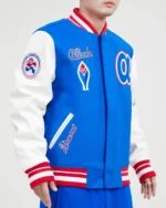 Atlanta Braves Retro Classic Rib Wool Varsity Jackets