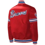 Atlanta Braves Slider Red Varsity Jacket