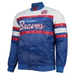 Atlanta Braves Special Script Coaches Blue and White Jackets