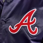 Atlanta Braves World Series Navy Varsity Jackets