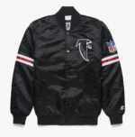 Atlanta Falcons Satin Varsity Jacket