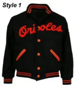 Baltimore Orioles 1966 Varsity Wool Jacket1