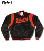 Baltimore Orioles 70’s Bomber Jacket1