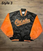 Baltimore Orioles 70’s Bomber Jacket5