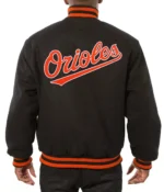 Baltimore Orioles Embroidered Varsity Wool Jackets