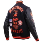 Baltimore Orioles Old English Wool Jacket