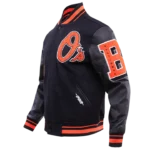 Baltimore Orioles Old English Wool Varsity Jackets