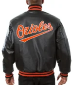 Baltimore Orioles Varsity Leather Jackets