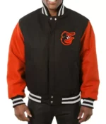 Baltimore Orioles Wool Varsity Jacket