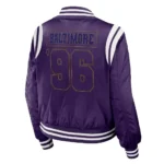 Baltimore Ravens Purple Full-Zip Jacket