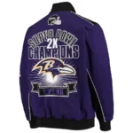 Baltimore Ravens Super Bowl 2x Champions Bomber Jacket