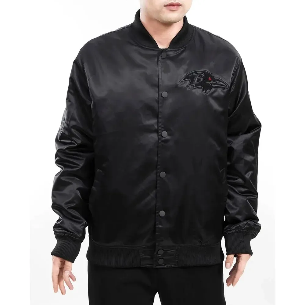 Baltimore Ravens Triple Black Jacket