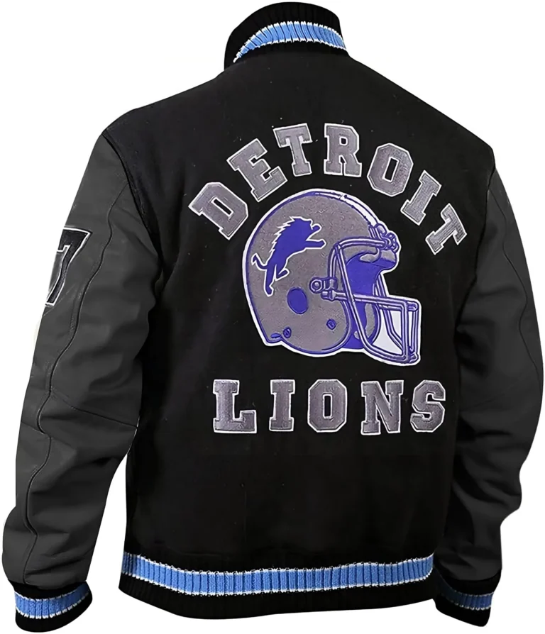 Beverly Hills Cop Eddie Murphy Axel Foley Detroit Lions Jacket