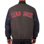 Boston Red Sox Charcoal and Navy Varsity Jackets