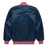 Boston Red Sox Classic Navy Satin Jacket2