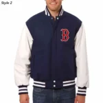 Boston Red Sox Navy and White Jacket