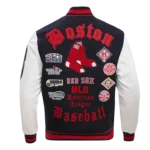 Boston Red Sox Old English Wool Jackets