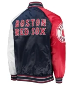 Boston Red Sox Reliever Raglan Satin Jackets