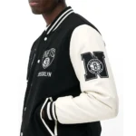 Brooklyn Nets Varsity Black Jacket