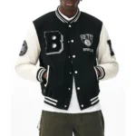 Brooklyn Nets Varsity White Jackets