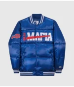 Buffalo Bills Mafia Nfl Puffer Varsity Jacket