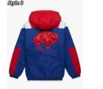 Buffalo Bills Pullover Cropped Bomber Jacket5